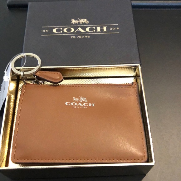 Coach keychain card wallet - Picture 3 of 4